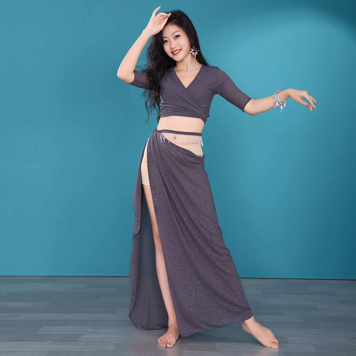 belly dancing outfit tops and long skirt 2723112